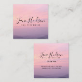 Carte de visite modifiable simple et simple (Devant / Derrière)