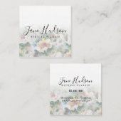 Carte de visite modifiable simple et simple (Devant / Derrière)