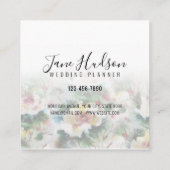 Carte de visite modifiable simple et simple (Dos)