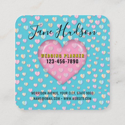 Carte de visite modifiable simple et simple (Dos)