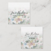 Carte de visite modifiable simple et simple (Devant / Derrière)