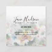 Carte de visite modifiable simple et simple (Dos)