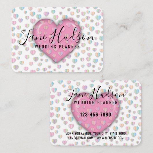 Carte de visite modifiable simple et simple (Devant / Derrière)