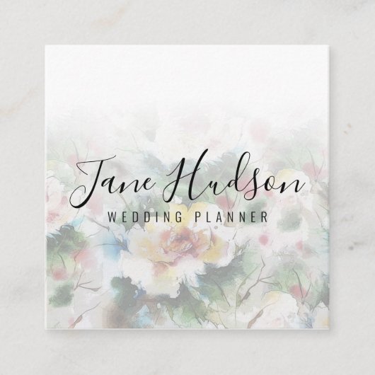 Carte de visite modifiable simple et simple (Devant)