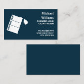 Carte De Visite Modification de l'huile d'auto (Devant / Derrière)