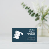 Carte De Visite Modification de l'huile d'auto (Debout devant)