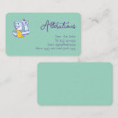 Carte De Visite Modifications (Devant / Derrière)