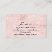 Carte De Visite Modifications de machine à coudre ancienne antique (Dos)