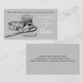 Carte De Visite Modifications, sur mesure (Devant / Derrière)