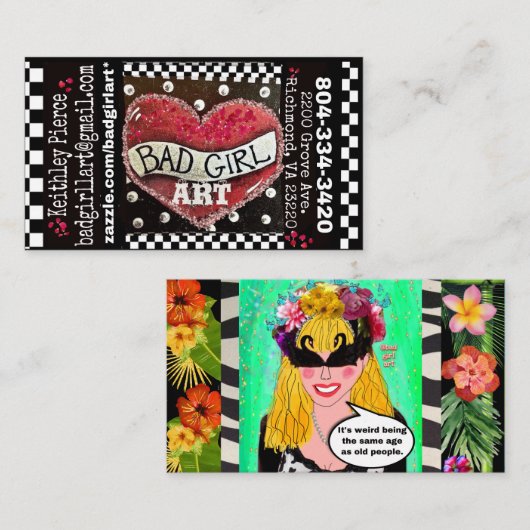 Carte de visite-modifier pour s'adapter à vos prop (Devant / Derrière)