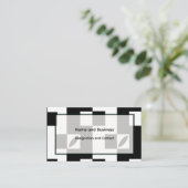 Carte De Visite Modules Verticaux | Moderne (Debout devant)