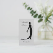 Carte De Visite Moi - CHANGEZ BLACKGROUND EN N'IMPORTE QUELLE (Debout devant)