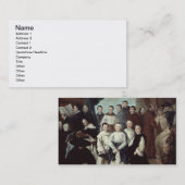Carte De Visite Moines à Venise (Devant / Derrière)