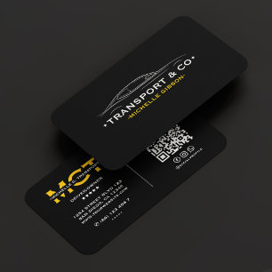 Carte De Visite Moins de transport Voiture Taxi Conducteur Jaune N