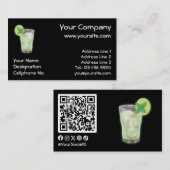 Carte De Visite Mojito (Devant / Derrière)