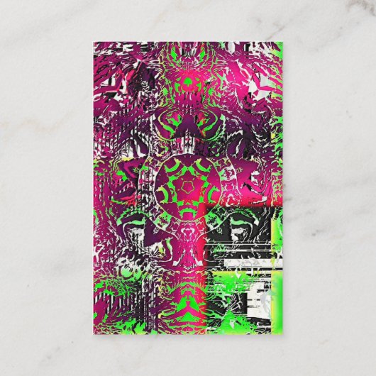 Carte De Visite Mon Nom N'Est Pas Donna (Dos)