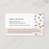 Carte De Visite Mon premier commerce de marche de chiens - Jeune e (Devant)