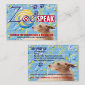 CARTE DE VISITE MON PROFIL (Devant / Derrière)