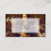 Carte De Visite Mona Lisa (Dos)
