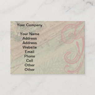 Carte De Visite Monaco Fancy Côte d'Azur Vintage France