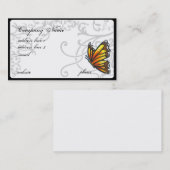carte de visite Monarch Butterfly (Devant / Derrière)