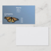 Carte De Visite Monarque (Devant / Derrière)