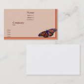 Carte De Visite Monarque (Devant / Derrière)