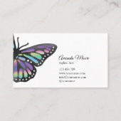 Carte De Visite monarque papillon organisateur d'événements vie co (Dos)