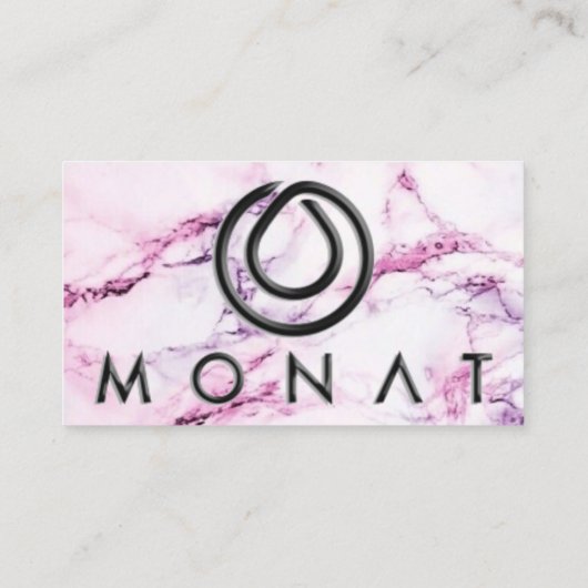 CARTE DE VISITE MONAT (Dos)