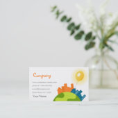 Carte De Visite Monde créatif (Debout devant)