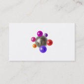 Carte De Visite Monde de l'amour, votre nom ici, (Dos)