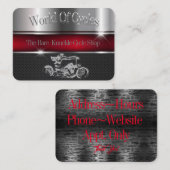 Carte De Visite Monde des cycles (Devant / Derrière)