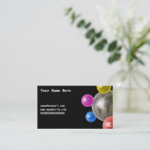 Carte De Visite Monde des ordinateurs, votre nom ici, (Debout devant)