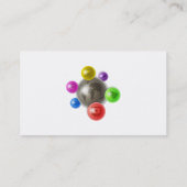 Carte De Visite Monde des ordinateurs, votre nom ici, (Dos)