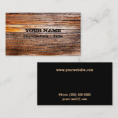 Carte De Visite Monde linéaire (Devant / Derrière)