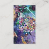 Carte de visite mondial papier (Dos)