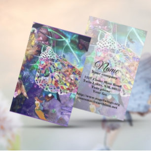 Carte de visite mondial papier