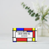 Carte De Visite "Mondrian a inspiré " (Debout devant)