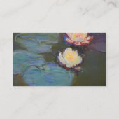Carte De Visite Monet Water Lys Pond Nénuphars Peinture (Dos)