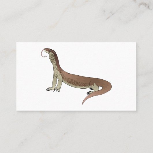 Carte De Visite Monitor lizard (Dos)