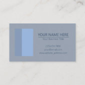Carte De Visite Monochrome Rose：Business Card (Dos)