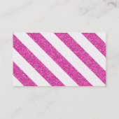 Carte De Visite MONOGRAM audacieuse parties scintillant chaude fus (Dos)