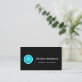 Carte De Visite Monogramme (Debout devant)