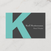 Carte De Visite monogramme (Devant)