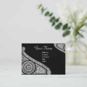 Carte De Visite MONogramme 2 RENAISSANCE (Debout devant)