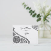 Carte De Visite MONogramme 2 RENAISSANCE (Debout devant)