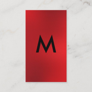 Carte De Visite Monogramme   Arrière - plan Lignes de texture roug
