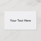 Carte De Visite Monogramme classique ~ Pinstripe noir et blanc (Dos)