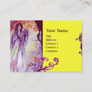 CARTE DE VISITE MONOGRAMME DE LA REINE GUINEVERE