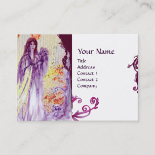 CARTE DE VISITE MONOGRAMME DE LA REINE GUINEVERE